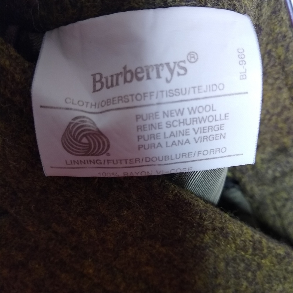 BURBERRY OLIVE GREEN HIGH WAISTED PENCIL SKIRT 40 - Picture 5 of 6